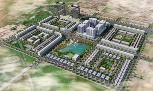 Phối cảnh khu đô thị Vạn An, TP. Bắc Ninh. (nguồn: Internet).