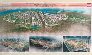 Đồ án quy hoạch phân khu xây dựng Khu đô thị Du lịch Xuân Trường - Xuân Hội (nguồn: UBND huyện Nghi Xuân).
