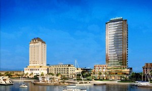 Phối cảnh dự án Movenpick Central tại Quảng Bình với vị trí đắc địa.