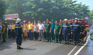 Hình ảnh tại buổi diễn tập