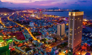 Thị trường bất động sản Quy Nhơn phát triển sôi động.