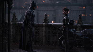 Phần mới nhất trong loạt phim Người Dơi cũng sẽ nhấn mạnh mối quan hệ giữa Batman và "đồng minh" mới - Catwoman (Zoë Kravitz) - Ảnh: Nhà phát hành