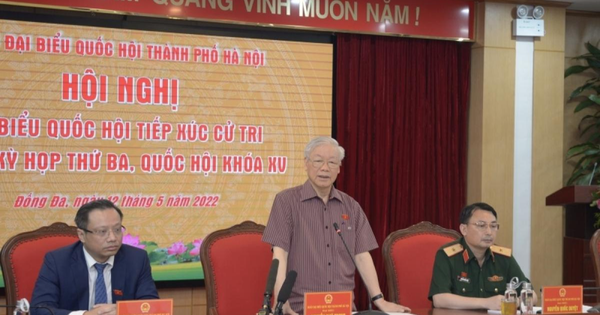 thumbnail - Tổng Bí thư Nguyễn Phú Trọng giải đáp loạt vấn đề cử tri Hà Nội quan tâm