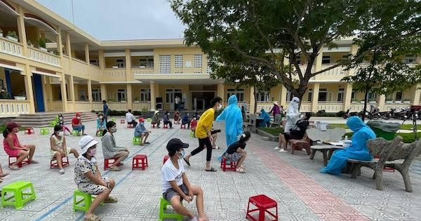 31 học sinh tiểu học ở thị xã Hương Trà phải cách ly tại trường