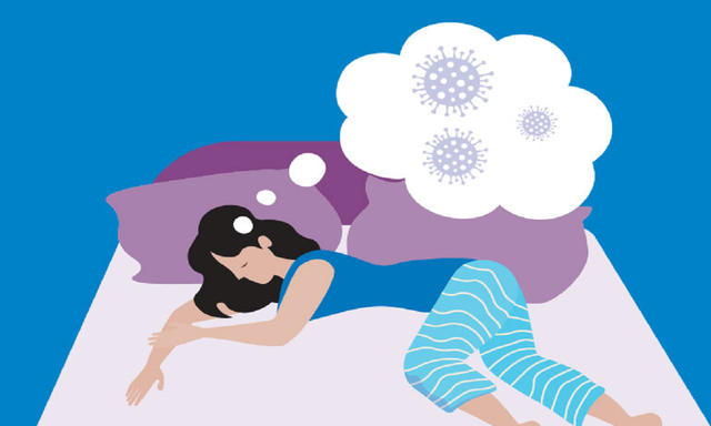 Mắc COVID-19 có thể là nguyên nhân của tình trạng mất ngủ, khó ngủ hậu COVID
