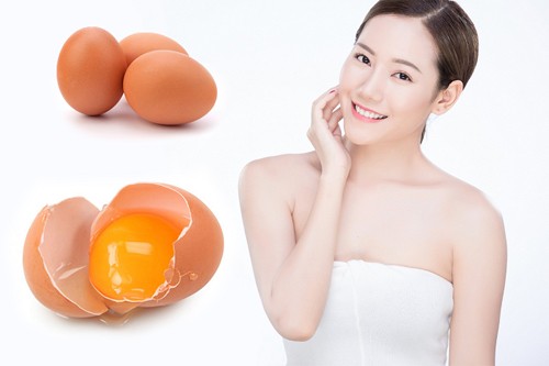 Làm đẹp da mặt với trứng lam dep da mat voi trung