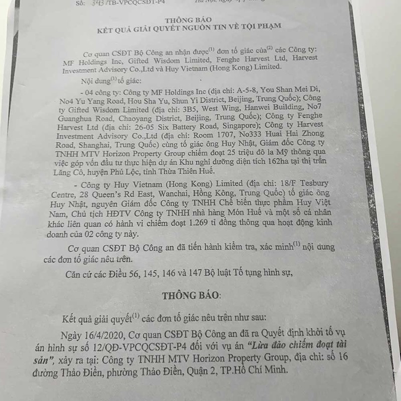 Bị tố chiếm đoạt 2.000 tỷ, chủ nhà hàng Món Huế mang bóng dáng 'siêu lừa quốc tế'