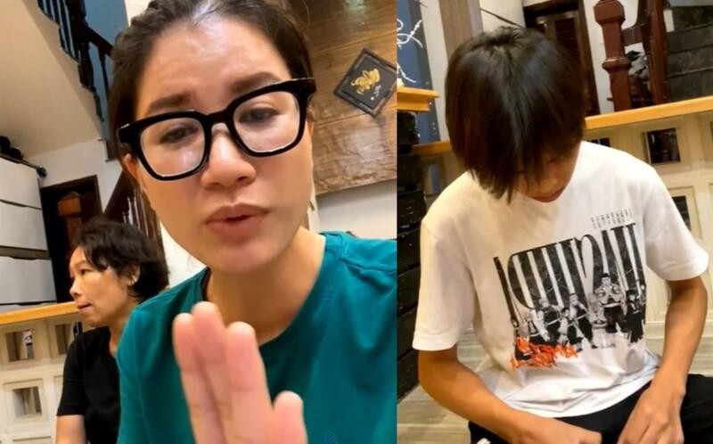 Trang Trần chạy xe tới tận nhà Phi Nhung để gặp mẹ con Hồ Văn Cường.