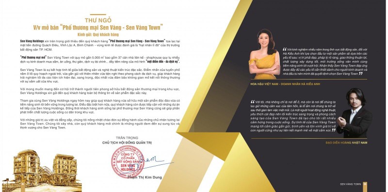 Hoa hậu Hà Kiều Anh liên quan gì dự án ma Sen Vàng Town? ảnh 2