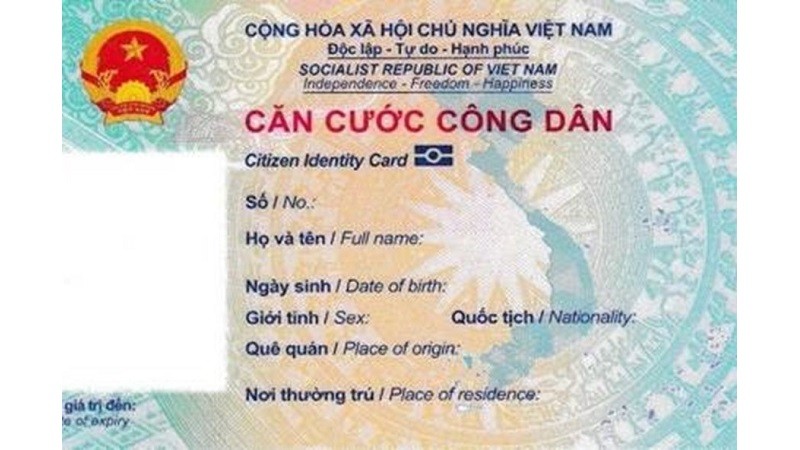 Bộ Công an đã cấp hơn 1.300 căn cước công dân gắn chip