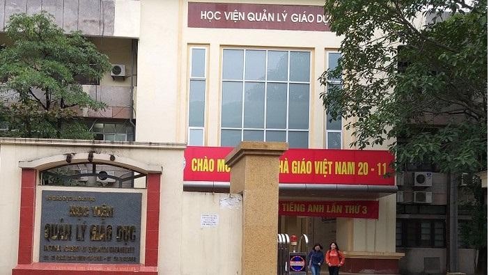 Học viện Quản lý giáo dục đang tồn tại nhiều dư luận xấu.