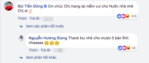 Bùi Tiến Dũng U23 Việt Nam bất ngờ "nhắn nhủ" Hương Giang Idol hình ảnh 2 bui tien dung u23 viet nam bat ngo "nhan nhu" huong giang idol hinh anh 2