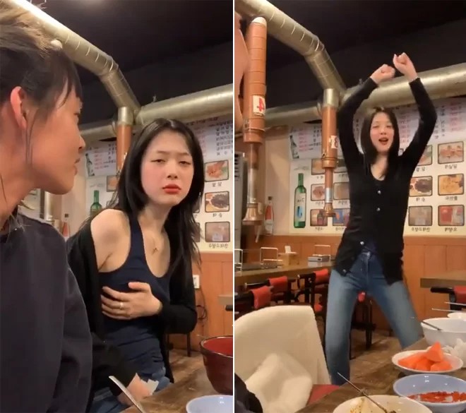 Nữ ca sĩ trong lần livestream hồi tháng 4/2019.