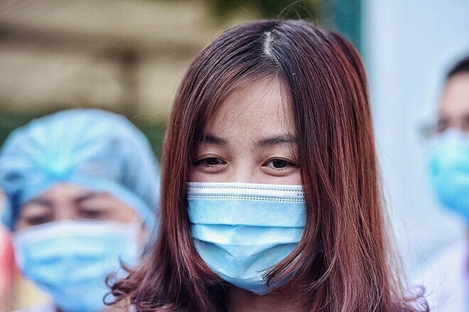 Chị Nguyễn Thị Nam là người duy nhất ở Việt Nam dương tínhnCoV nhưng không xuất hiệntriệu chứngbệnh. Ảnh: Giang Huy.