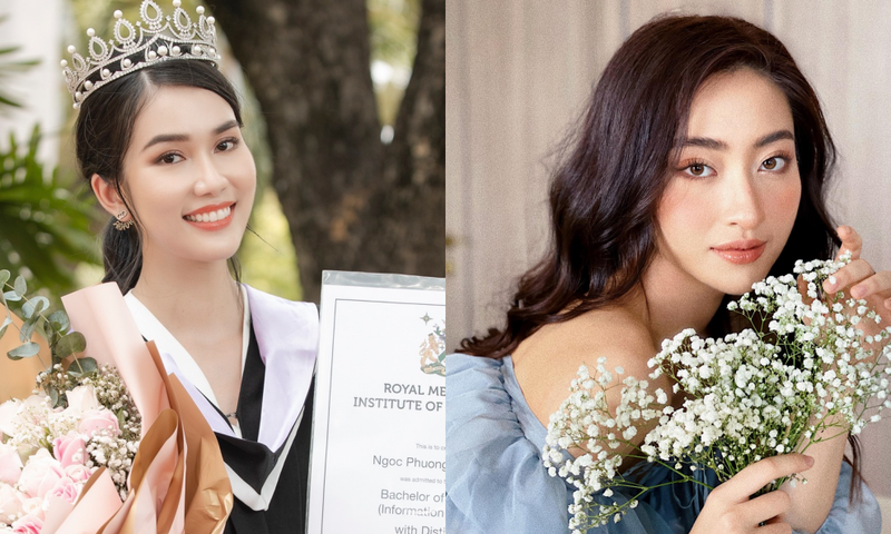 Ngưỡng mộ thành tích học tập của loạt hoa hậu, á hậu