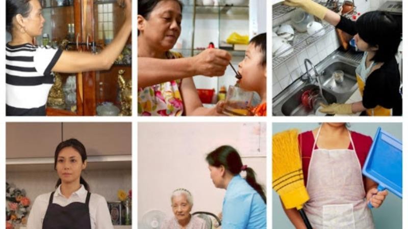 Nhiều giúp việc gia đình không mặn mà với việc tự đóng bảo hiểm cho bản thân (Ảnh minh họa).