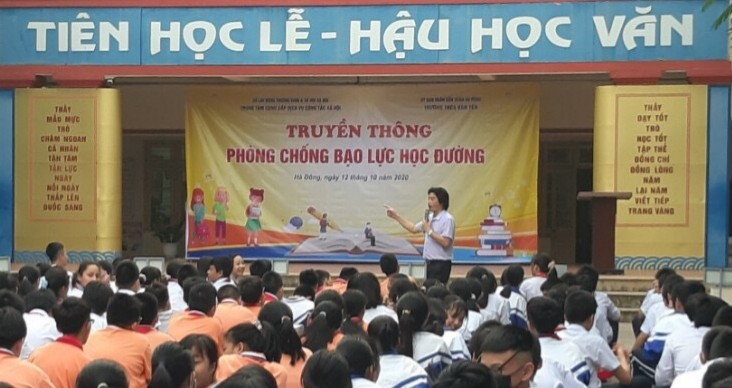 Trường THCS Văn Yên (Hà Nội): quyết tâm thực hiện tốt kế hoạch phòng ngừa bạo lực học đường năm 2021