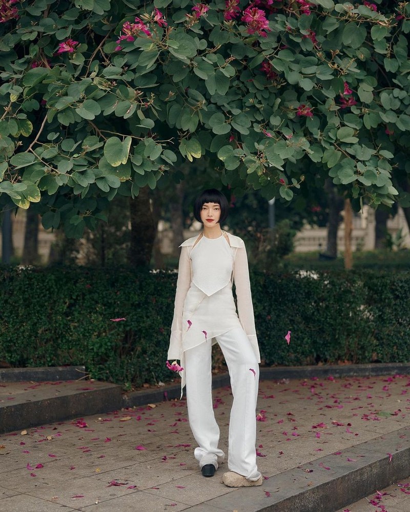 Châu Bùi lên đồ ấn tượng đầu năm. (Ảnh: IG) Châu Bùi lên đồ ấn tượng đầu năm. (Ảnh: IG)