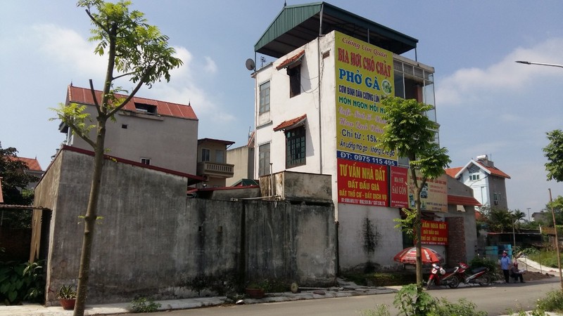 Đất % trên địa bàn phường Phương Canh đã được hợp thức thành đất thổ cư và cấp sổ đỏ
