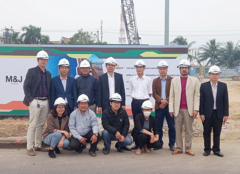 Việt Group khởi công dự án “hàng hiệu” Movenpick Central duy nhất tại Quảng Bình ảnh 1