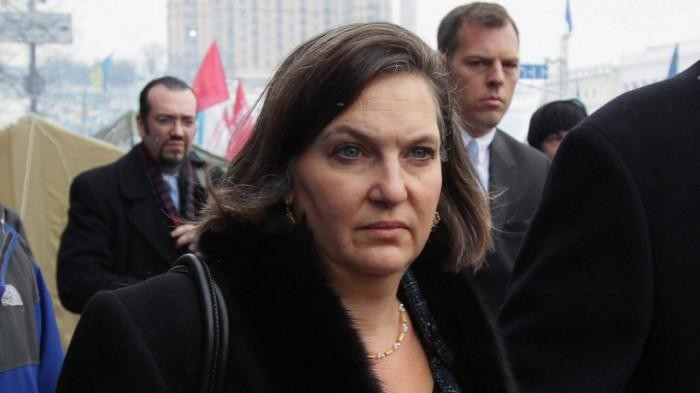 Thứ trưởng Ngoại giao Mỹ Victoria Nuland đang thăm Moscow.