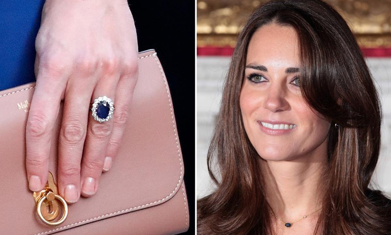 Bí mật hoàng gia nằm sau 3 chiếc nhẫn của Công nương Kate Middleton ảnh 1