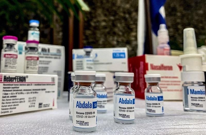Vaccine Abdala của Cuba Ảnh: AFP/TTXVN