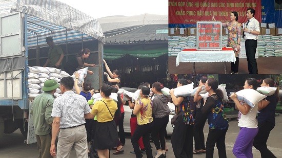 Hải Phòng: Thực hiện nhiều đợt quyên góp ủng hộ đồng bào miền Trung