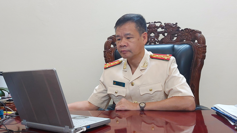 Đại tá Lê Trọng Sáu - Trưởng phòng Tham mưu, Công an tỉnh Lạng Sơn.