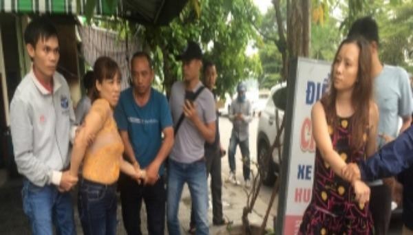 Đối tượng bị lực lượng BĐBP Quảng Trị bắt giữ khi đang nhận ma túy.