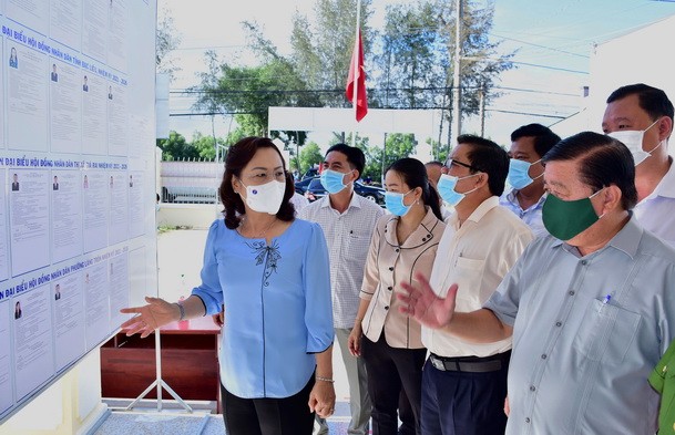 Phó Bí thư Thường trực Tỉnh ủy Bạc Liêu: Phòng chống dịch COVID-19 là góp phần vào thành công của cuộc bầu cửPhó Bí thư Thường trực Tỉnh ủy Bạc Liêu: Phòng chống dịch COVID-19 là góp phần vào thành công của cuộc bầu cử