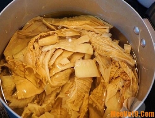 Kết quả hình ảnh cho mẹo làm mềm măng khô