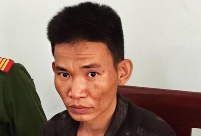 Nguyễn Đức Thủy tại cơ quan công an.