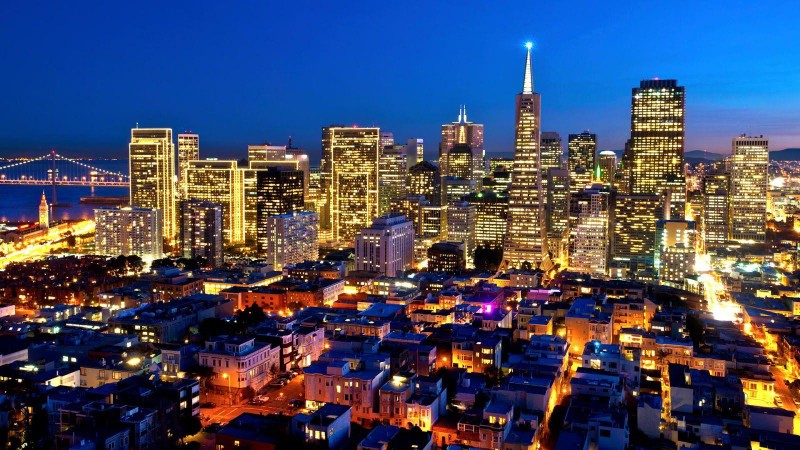 Thành phố San Francisco hoa lệ hôm nay.