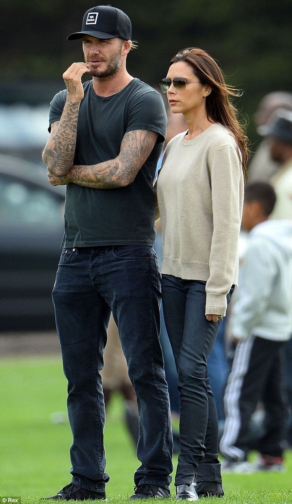 Những bộ cánh thời trang "đốn tim" phái đẹp của David Beckham 14 Những bộ cánh thời trang "đốn tim" phái đẹp của David Beckham 14