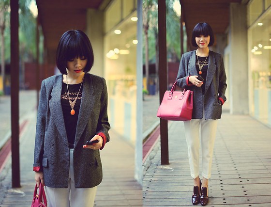 Học hot blogger phối đồ giúp trang phục công sở bớt nhàm chán - ảnh 18 Hình ảnh: Học hot blogger phối đồ giúp trang phục công sở bớt nhàm chán số 18