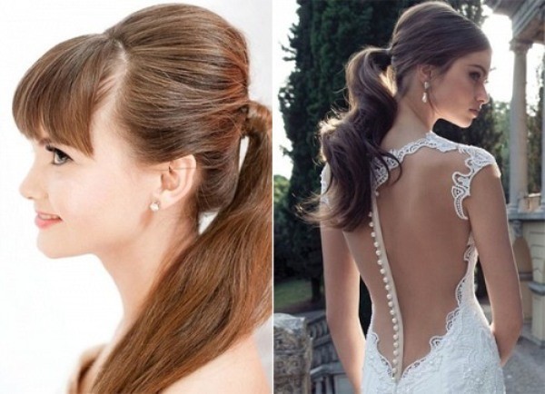Kết quả hình ảnh cho Tóc đuôi ngựa CÔ DÂU THẾ GIỚI