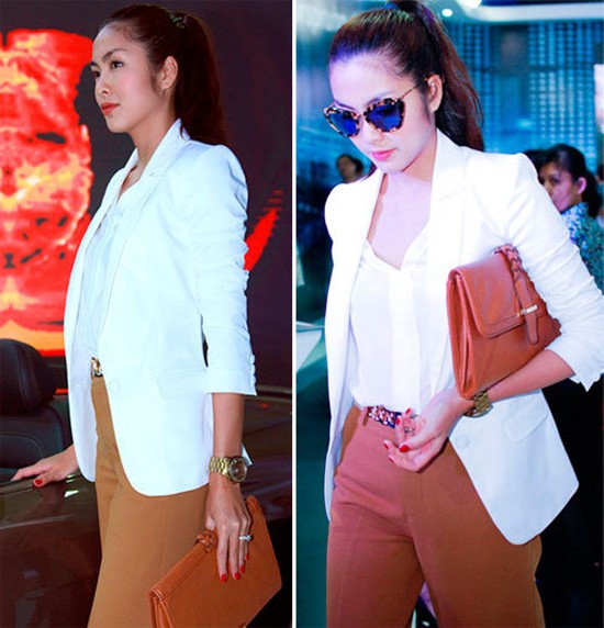 Kết quả hình ảnh cho Blazer dáng cơ bản sao Thế giới