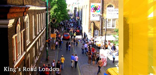 Kết quả hình ảnh cho King’s Road - tâm điểm thời trang của London