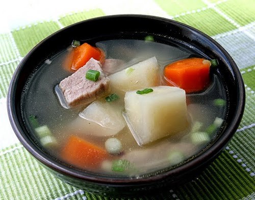 Kết quả hình ảnh cho cà rốt củ cải cắt khúc