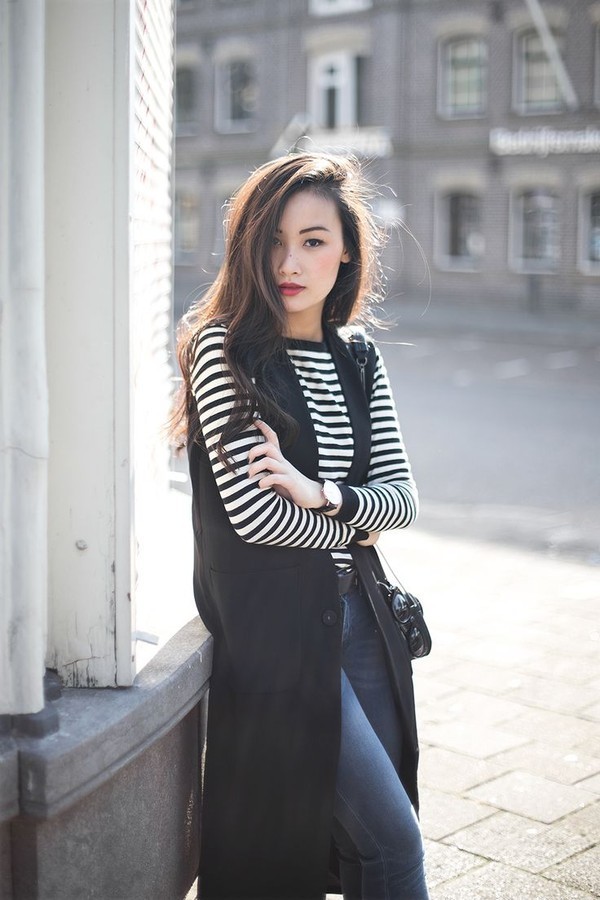 Kết quả hình ảnh cho Áo khoác blazer kiểu dáng cơ bản sao Châu Âu
