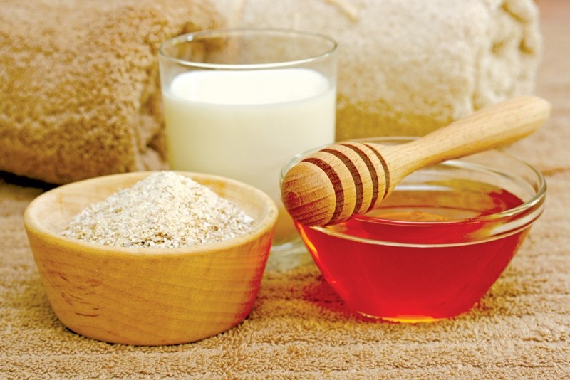 Kết quả hình ảnh cho mặt nạ bột yến mạch,