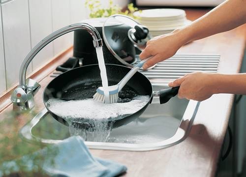 Kết quả hình ảnh cho cách chữa khi chảo bị cháy