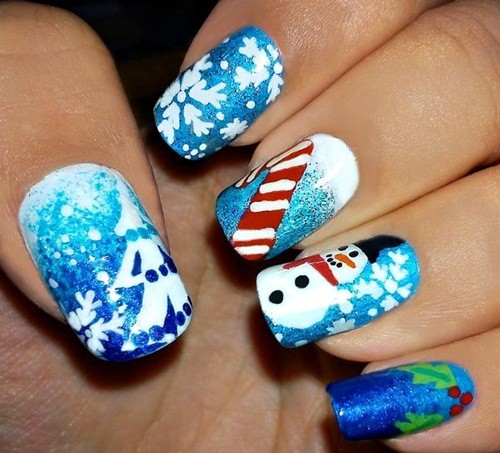 Kết quả hình ảnh cho nail cho ngày giáng sinh