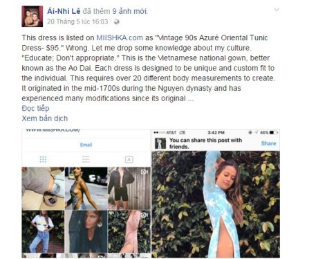 Ao dai bi bien tau 'mat quan' phan cam khien cong dong mang day song - Anh 2