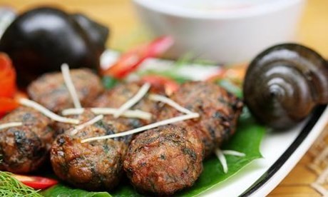 Kết quả hình ảnh cho món chả ốc