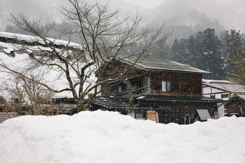 Hinh anh tuyet dep ve lang co Shirakawago trong mua dong hinh anh 4