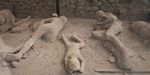 Người chết đau đớn trong thảm họa Pompeii