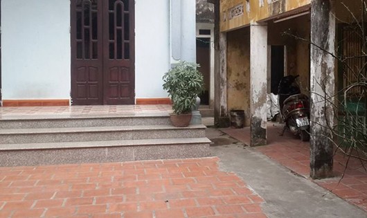 Ngôi nhà nơi xảy ra vụ việc