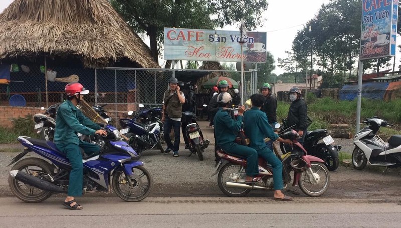 Quán cà phê kích dục tại tổ 4, ấp Tân Lập, xã Phước Tân.
